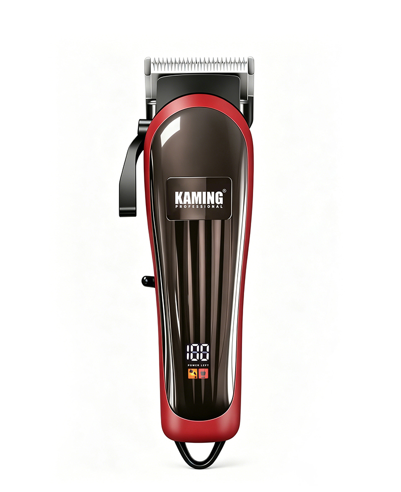 Kaming802 Home Elektrisk Hårklippare Professionell Taper Trimmer Högkvalitativ elektrisk Hårklippare Digital Display