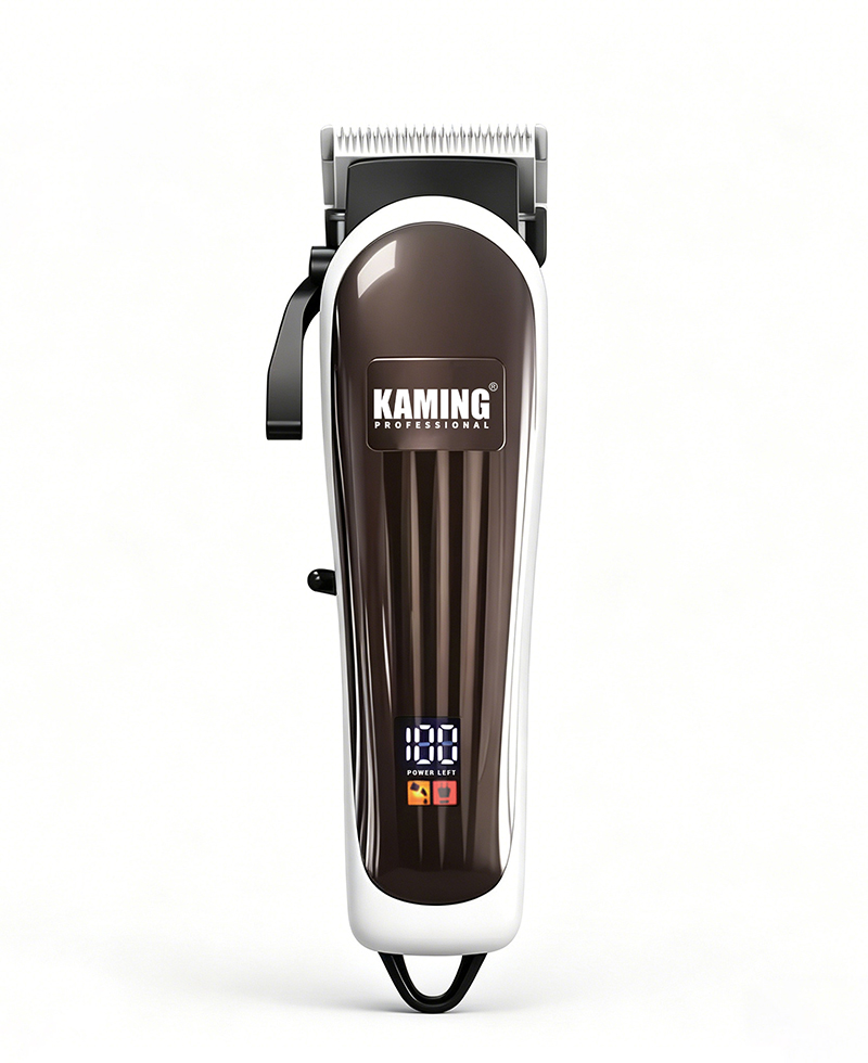 Kaming802 Home Elektrisk Hårklippare Professionell Taper Trimmer Högkvalitativ elektrisk Hårklippare Digital Display