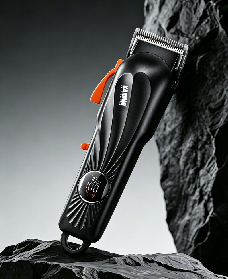 Kaming 806 Professional Salon Hårklippare med LCD-skärm