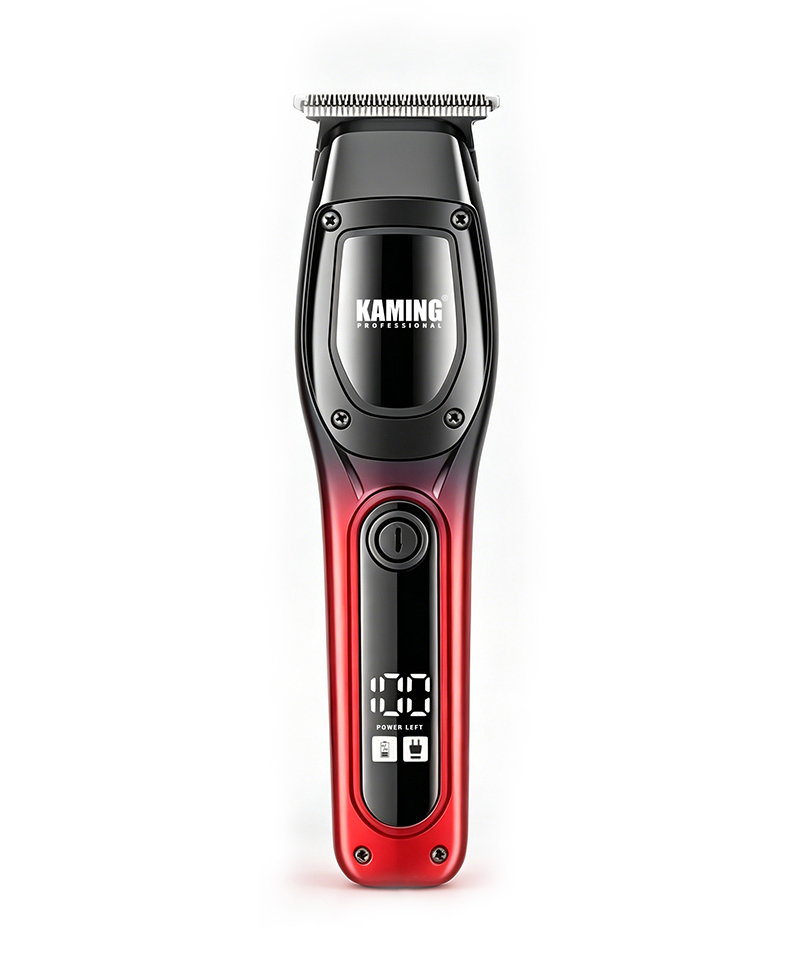 Kaming1711 Ny elektrisk hårklippare för män Zero Gap Digital Display 7000 RPM detaljtrimmer Cross Border Trade