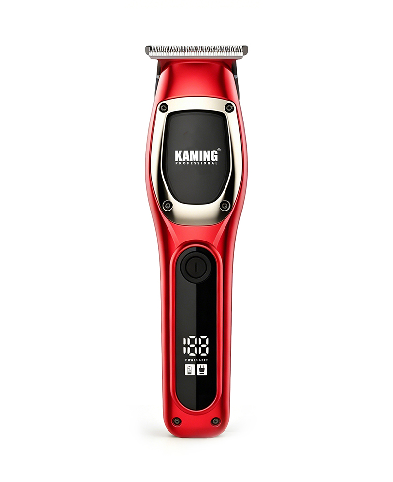 Kaming1711 Ny elektrisk hårklippare för män Zero Gap Digital Display 7000 RPM detaljtrimmer Cross Border Trade