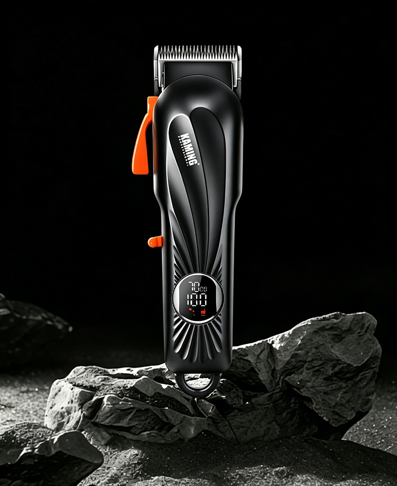 Kaming 806 Professional Salon Hårklippare med LCD-skärm